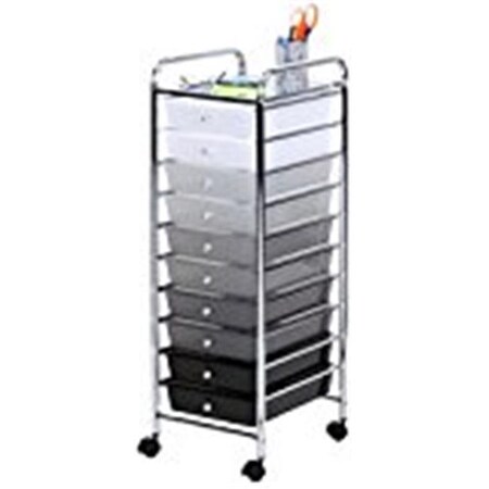 Honey-Can-Do Honey-Can-Do CRT-05255 10 Drawer Rolling Storage Cart CRT-05255
